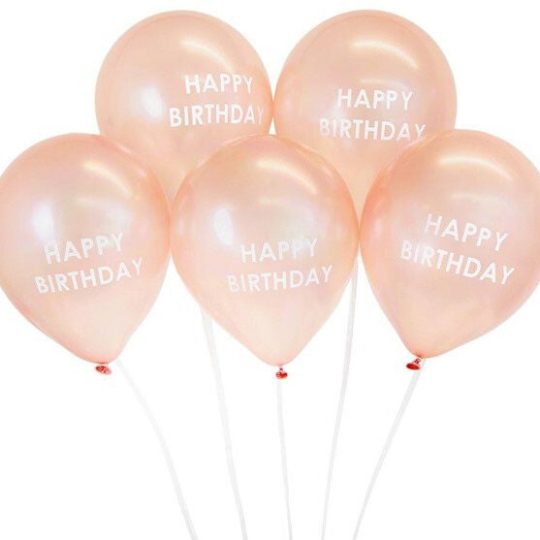 TalkingTables Ballonger, Roségull