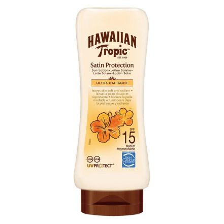 Hawaiian Satin Protection Sun Lotion SPF15 180 ml