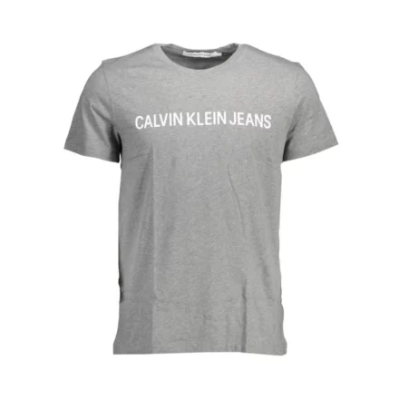 Calvin Klein Men Short Sleeve T-shirt Gray