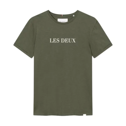 Olive Night Ivory Les Deux Les Deux T-Shirt T-Skjorte