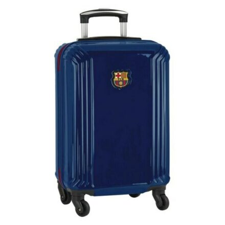 Kabinkoffert F.C. Barcelona Rødbrun Marineblå 20'' (34.5 x 55 x 20 cm)