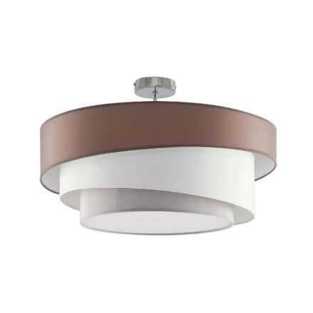 ELC Manasa, taklampe, gråbrun/hvit/grå