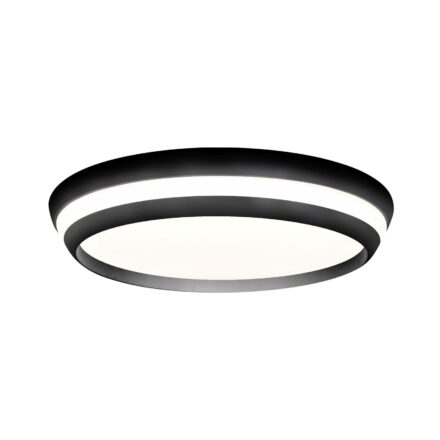 LED-taklampe Cepa RGBW CCT svart Ø 45 cm