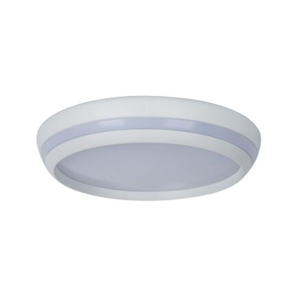 LED-taklampe Cepa, RGBW og CCT, hvit, Ø 35 cm