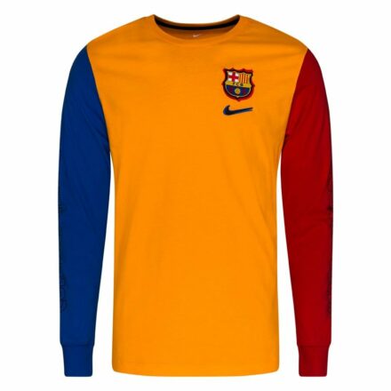 Barcelona T-Skjorte Langermet Ignite 92 - Oransje/Blå/Rød