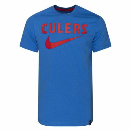 Barcelona T-Skjorte Swoosh - Blå/Rød - Nike, størrelse Large