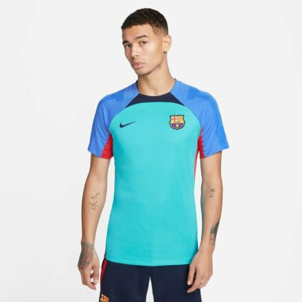 Barcelona Trenings T-Skjorte Dri-FIT Strike - Turkis/Blå/Navy - Nike, størrelse X-Large