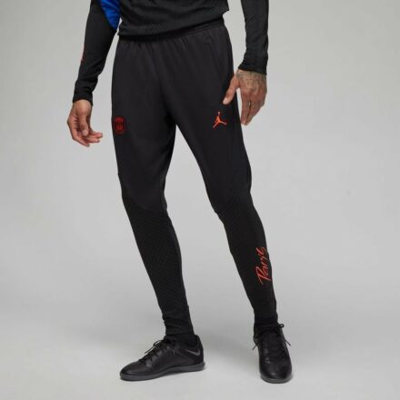 Paris Saint-Germain Treningsbukse Dri-FIT Strike Jordan x PSG - Sort/Rød - Nike, størrelse Medium