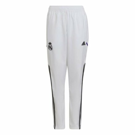 Real Madrid Treningsbukse Presentation - Hvit Barn - adidas, størrelse 164 cm