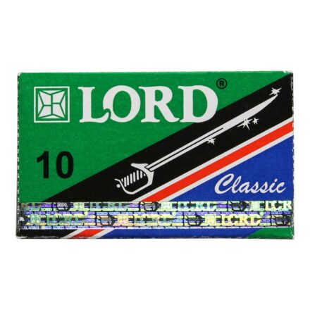 Lord Classic Super Stainless tradisjonelle barberblader - 10-pakning