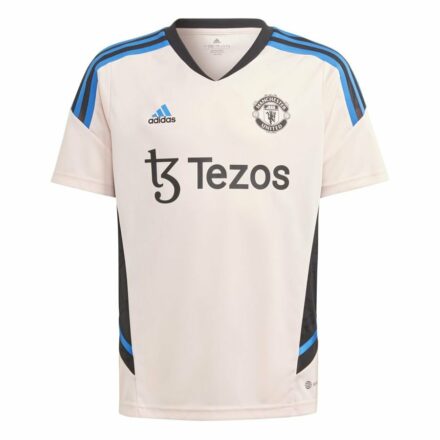 Manchester United Trenings T-Skjorte Condivo 22 - Rosa/Blå/Sort Barn