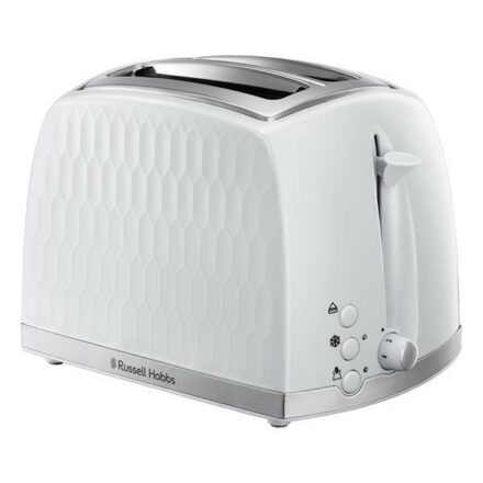 Honeycomb brødrister 2 skiver hvit