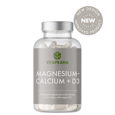 Magnesium-Kalsium + D3, 100 kapslar