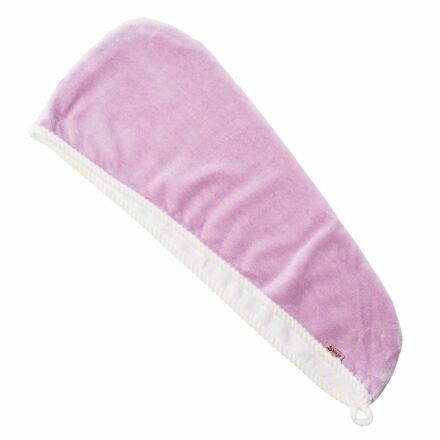 Shelas Tosidig Turban Towel Purple/White