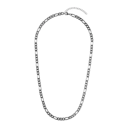 Figaro Necklace Extra Thin Silver 55 CM