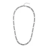 Figaro Necklace Thin Silver 55 CM