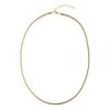 Snake Chain Necklace Thin Gold 50 CM