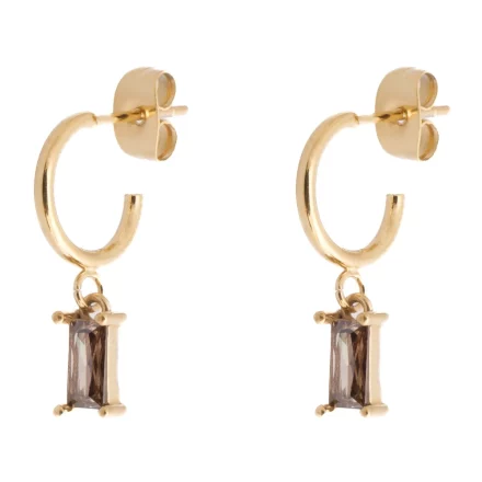 Baguette Crystal Creole Soft Brown