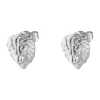 Lion Stud Silver