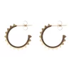 Stud Hoop Small Gold